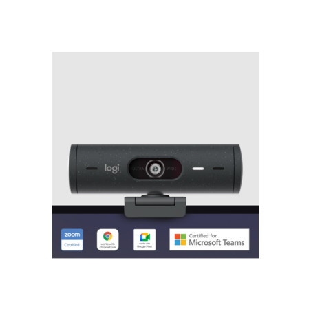 WEBCAM LOGITECH BRIO 500 BLACK FULL HD 1