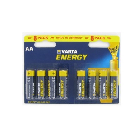 BATTERIA STILO AA LR03 ENERGY MEGAPACK 8