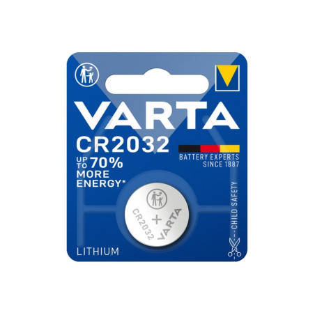 BATTERIA CR2032 LITIO 3V BOTTONE CONF.BL
