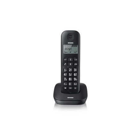 TELEFONO CORDLESS BRONDI GALA NERO RUBRI