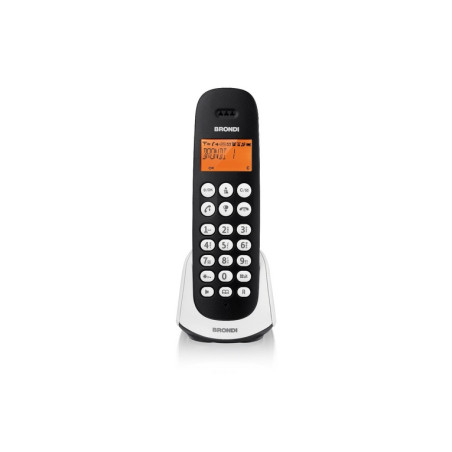 TELEFONO CORDLESS BRONDI ADARA  N/B RUBR