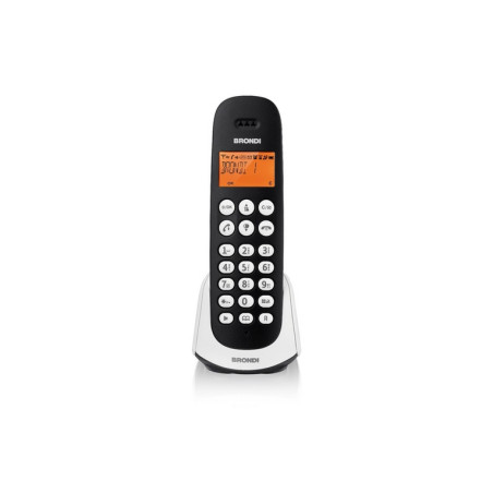 TELEFONO CORDLESS BRONDI ADARA  N/B RUBR