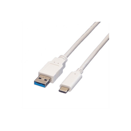CAVO USB 3.2 A-C 1MT M/M WH VALUE