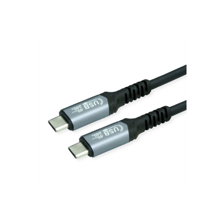 CAVO USB 4 C-C 1MT M/M BK 240W CONTATTI