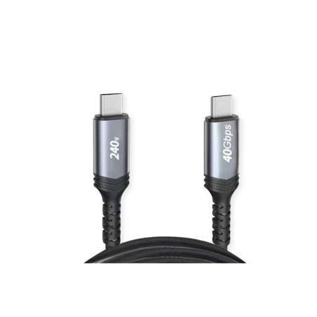 CAVO USB 4 C-C 1MT M/M BK 240W CONTATTI