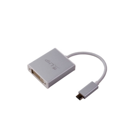 ADATTATORE USB-C TO DVI SILVER LMP TYPE