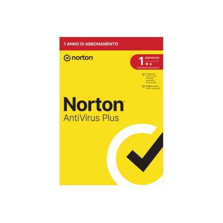 ANTIVIRUS 1U 1Y DEV 2GB PLUS 12MO NORTON