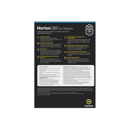 INT.SEC. 3DEV 1Y 50GB 360 FOR GAMER NORT