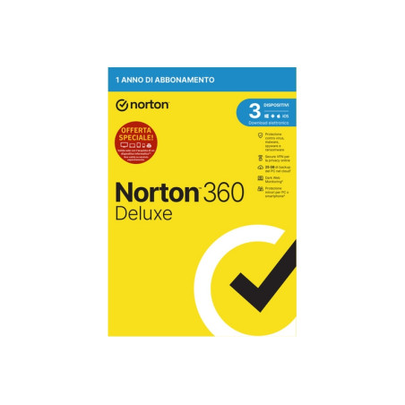 INT.SEC. 3DEV 1Y 25GB 360 DELUXE NORTON