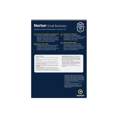 NORTON SMALL BUSINESS 1USER 6 DEV 250GB