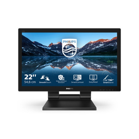MON TOUCH 21,5TN VGA HDMI DP 10TOC DVI I