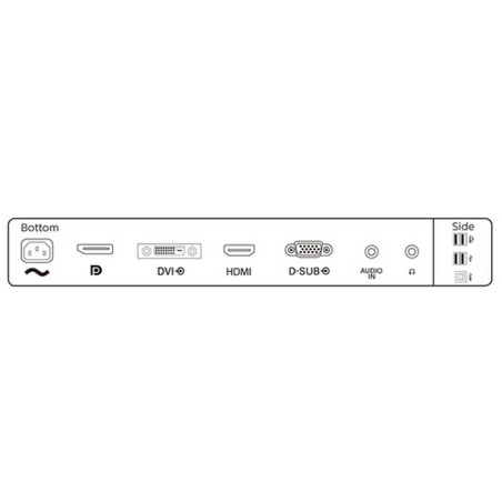 MON 23.8 IPS VGA DVI HDMI PIVOT DP PHILI