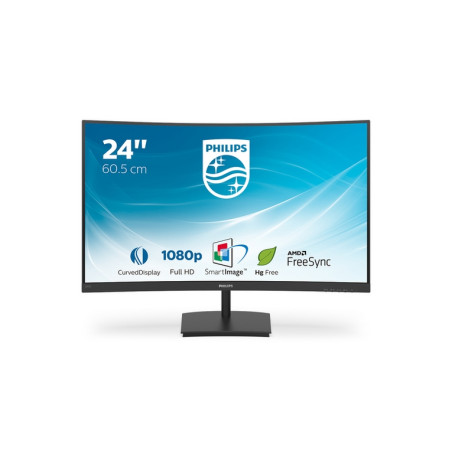 MON 23,6VA VGA HDMI 4MS CURVO PHILIPS 24