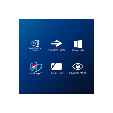 MON 27IPS VGA DVI DP HDMI USB PHILIPS 27