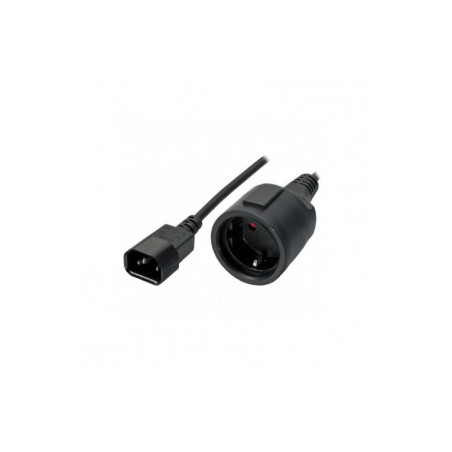 CAVO X UPS SCHUKO 16A-IEC F/M 0,2BK ADJ