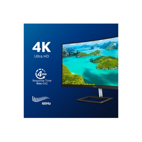 MON 31,5VA CURVO MM 4K  HDMI DP PHILIPS