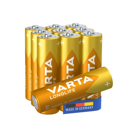BATTERIA STILO AA 1,5V LR06 LONG LIFE 10