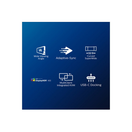 MON 49VA 5120X1440 5MS HDMI DP USB PHILI