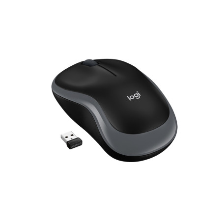 MOUSE M185 LOG CORDLESS NERO/GREY LOGITE
