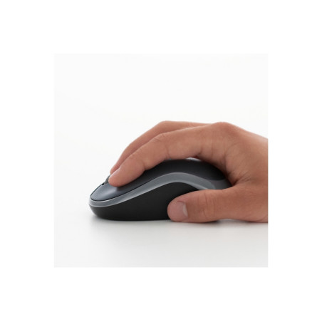 MOUSE M185 LOG CORDLESS GREY/BLU LOGITEC