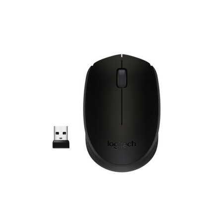MOUSE M171 LOG OPTICAL USB BLACK LOGITEC