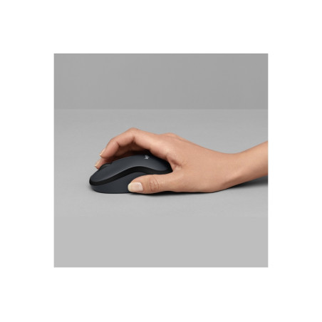 MOUSE M220 LOG CORDLESS CHARCOAL LOGITEC
