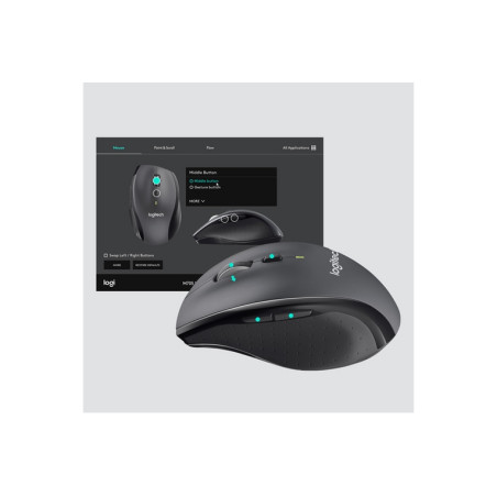 MOUSE M705 LOG NERO WIRELESS MARATHON US