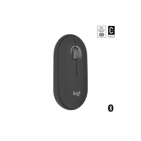MOUSE M350 LOG PEBBLE II GRAPHITE CON SC