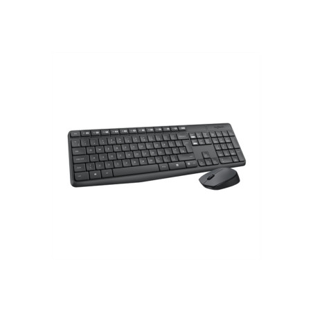 TASTIERA MK235 LOG WIRELESS+MOUSE GRIGIO
