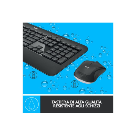 TASTIERA MK540 LOG CORDLESS+MOUSE M310 R