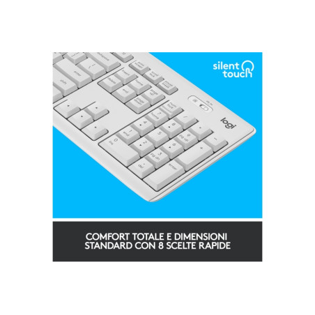 TASTIERA MK295 LOG WIRELESS+MOUSE W USB