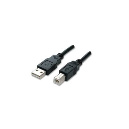 CAVO USB 2.0 A-B 3MT M/M BK
