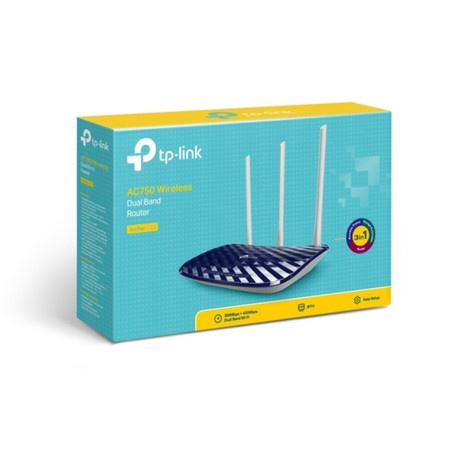 ROUTER AC750  4P10/100 1PWAN 3 ANTE NNE