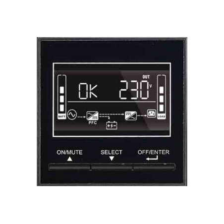 UPS 3,6 KVA RACK/TOWER ONLINE IEC TOGHET