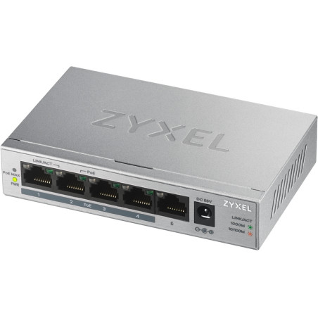 SWITCH 5P GIGABIT DI CUI 4POE FINO 60W