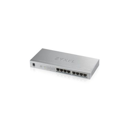 SWITCH 8P GIGABIT POE FINO 60W