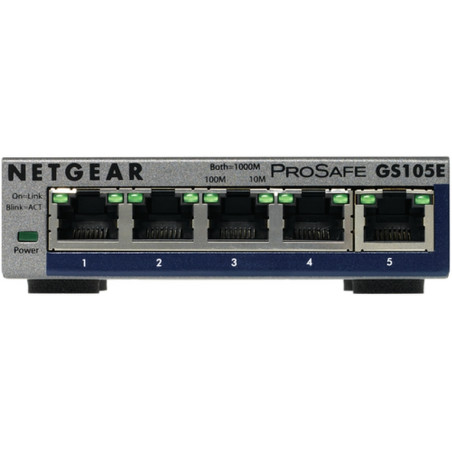 SWITCH 5P GIGABIT DESKTOP METAL CAS E