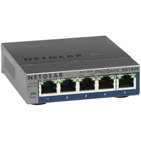 SWITCH 5P GIGABIT DESKTOP METAL CAS E