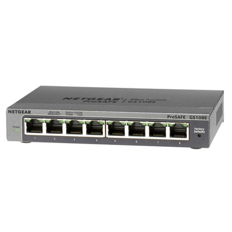 SWITCH 8P GIGABIT METAL CASE DESKTO P