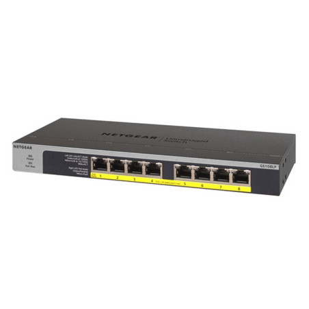 SWITCH 8P GIGABIT TUTTE POE+ 2 LAYER UNM