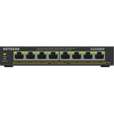 SWITCH NTG S308EP ETHERNET SMART MANAGED