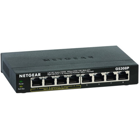 SWITCH 8P 10/100/1000 DI CUI 4P POE