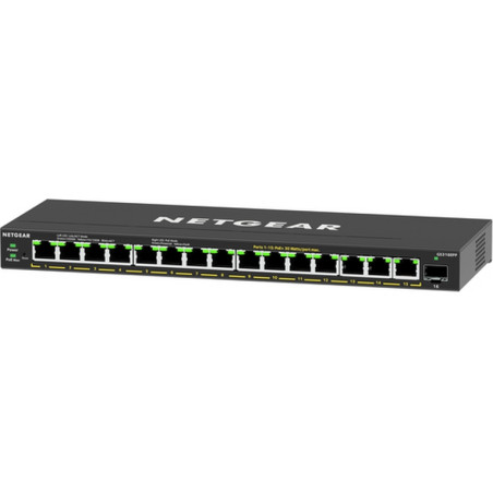 SWITCH 15P GIGAB POE DESKTOP FIBRAE &DES