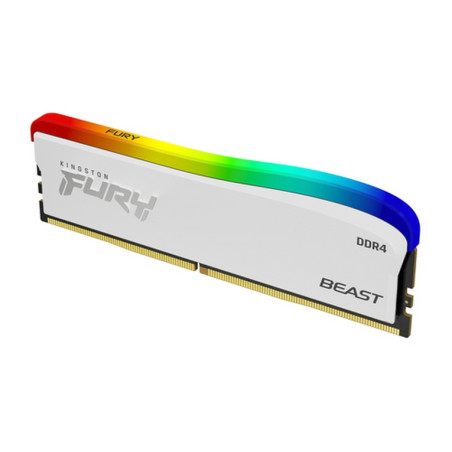 DDR4 16GB 3200 MHZ FURY BEAST WHITE RGB
