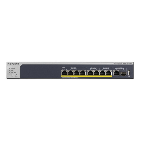 SWITCH 8P POE+ MULTIGIGABIT WITH 10 G CO