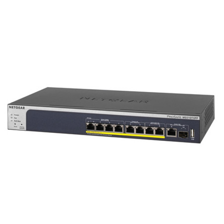 SWITCH 8P POE+ MULTIGIGABIT WITH 10 G CO