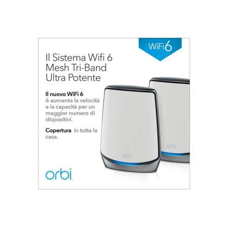 ROUTER RBK852 ORBI WLAN 6 MESH