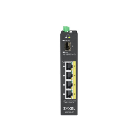 SWITCH 5P GIGABIT POE UNMANAGED INDUSTRI