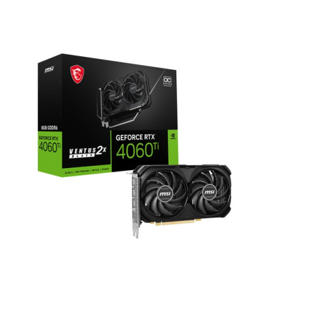 VGA MSI RTX 4060 TI VENTUS 2X BLACK 8G O