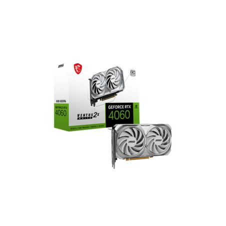 VGA MSI RTX 4060 VENTUS 2X WHITE 8G OC 8